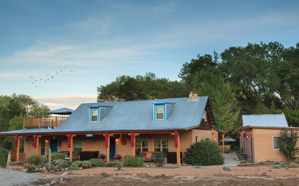 Casa Escondida Bed & Breakfast Chimayo ภายนอก รูปภาพ
